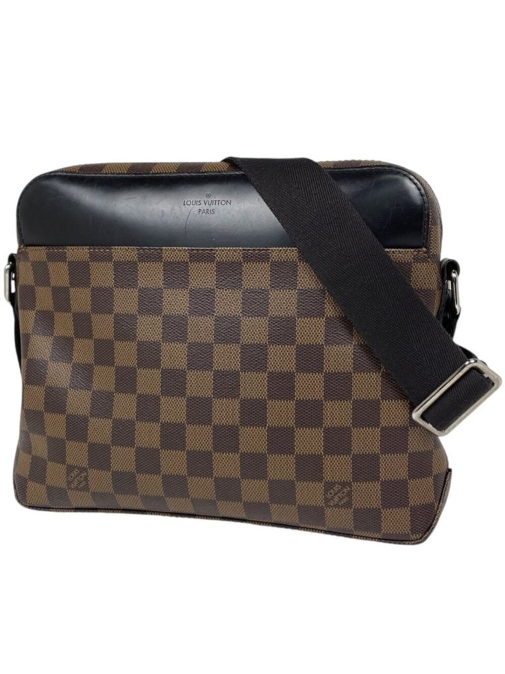 Louis Vuitton Jake Messenger PM Shoulder Bag Damier Brown